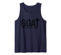 God Over All Things Christian Faith - Bible Verse Religious Tank Top