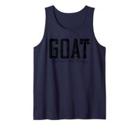 God Over All Things Jesus Goat Christian Quote Women Tank Top