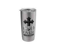 God Over Everything | Jesus Christian Stainless Steel Insulated Tumbler
