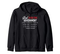 God Over the Government Zip Hoodie