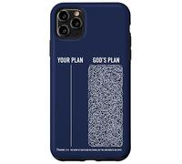 God Plan Your Plan Proverbs 16 9 Christian Faith Humor Case for iPhone 11 Pro Max