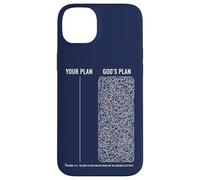 God Plan Your Plan Proverbs 16 9 Christian Faith Humor Case for iPhone 14 Plus