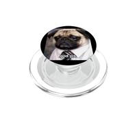"God Please" Pug Dog with Job Funny Blurry Meme PopSockets PopGrip for MagSafe