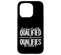God Qualifies The Called Inspirational Quote Case for iPhone 15 Pro
