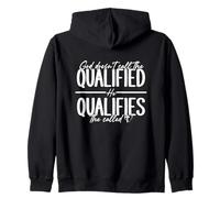 God Qualifies The Called Inspirational Quote Zip Hoodie