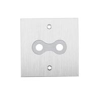 God/Rhodium Plated Copper Wall Plate Binding Post, Aluminum Alloy Binding Post Terminal Banana with Wire Drawing Process