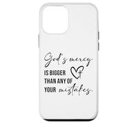 God’s Mercy Is Bigger Than Any of Your Mistakes Faith Quote Case for iPhone 12 mini