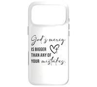 God’s Mercy Is Bigger Than Any of Your Mistakes Faith Quote Case for iPhone 17 Pro Max