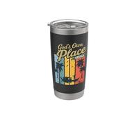God’s Own Place Kerala Retro Backwater Design Stainless Steel Insulated Tumbler