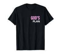 God’s Plan Bold Christian Faith Purpose Trust Inspiration T-Shirt