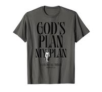 God’s Plan - My Plan, Bible Verse, Christian Jesus Faith T-Shirt