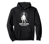 God’s Soldier Christian Ephesians 6:11 Spiritual Armor Pullover Hoodie