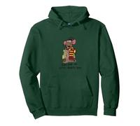 God Save My Little Broken Body Emotional Design Pullover Hoodie, Adult Unisex, Dark Green, Medium