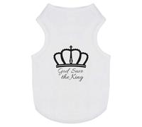 'God Save the King' Pet Dog/Cat T-Shirt (PT00100289)