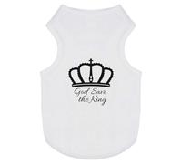 'God Save the King' Pet Dog/Cat T-Shirt (PT00100290)