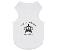 'God Save The King' Pet Dog/Cat T-Shirt (PT00105011)