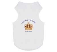 'God Save The King' Pet Dog/Cat T-Shirt (PT00105030)