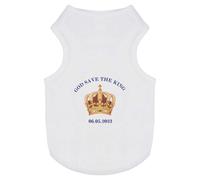 'God Save The King' Pet Dog/Cat T-Shirt (PT00105031)