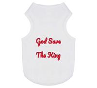 'God Save The King' Pet Dog/Cat T-Shirt (PT00105551)