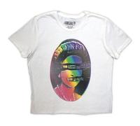 God Save The Queen Rainbow Crop Top Sex Pistols White XL