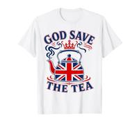 God Save the Tea Funny British Tea Pun T-Shirt