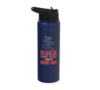 God Saved Me On The Same Road I Took to Avoid Him Stainless Steel Insulated Water Bottle