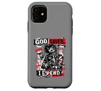 God Saves I Spend Christ Jesus Vintage Christian Emo Punk Case for iPhone 11