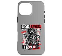 God Saves I Spend Christ Jesus Vintage Christian Emo Punk Case for iPhone 16 Pro Max