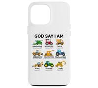 God Say I Am Handsome Accepted Strong Trucks and Tractors Case for iPhone 13 Pro Max