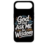 God Says Ask Me For Wisdom Faith Bible Reminder - Case for iPhone Air