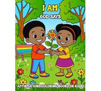 God Says I AM: Affirmation Coloring Book for Kids
