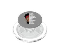 God Says I Am Black African American Pride PopSockets PopGrip for MagSafe