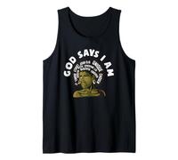 God Says I Am Black History Month Tank Top
