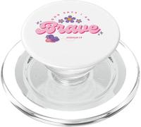 God Say's I Am Brave, Women, Youth and Girls PopSockets PopGrip for MagSafe