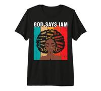 God Says I Am Chosen Forgiven Precious Strong Unique Special Premium T-Shirt