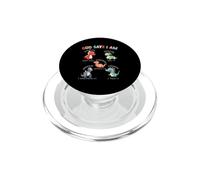 God Says I Am Dinosaur Bible Verses PopSockets PopGrip for MagSafe