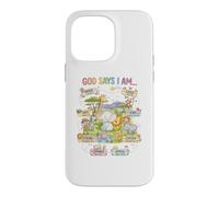 God Says I Am Loved Joyful Positive Animal Design Case for iPhone 14 Pro Max