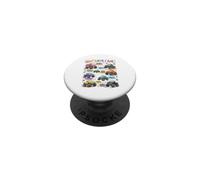 God Says I Am Strong Monster Truck Enthusiast Apparel PopSockets Adhesive PopGrip