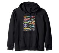 God Says I Am Strong Monster Truck Enthusiast Apparel Zip Hoodie