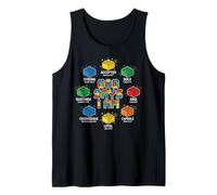 God Says I'm Brick Builder Bricks Christian Building Blocks Tank Top