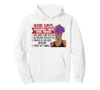God says remember these four things: I will make a way for Pullover Hoodie