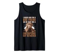 God Sent Me A Chesapeake Bay Retriever Dog Owner Tank Top