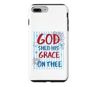 God Shed His Grace On Thee America Design Case for iPhone 7 Plus/8 Plus