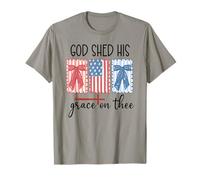 God Shed His Grace on Thee America God Shed His Grace on Me T-Shirt