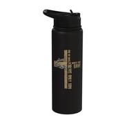 God So Love The World That He Gave His Only Son Easter Jesus Stainless Steel Insulated Water Bottle