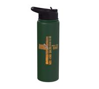 God So Loved The World He Gave His Only Son Jesus Easter Stainless Steel Insulated Water Bottle