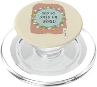 God So Loved The World John 3:16 Christian PopSockets PopGrip for MagSafe
