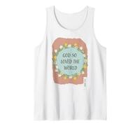 God So Loved The World John 3:16 Christian Tank Top