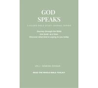 God Speaks- A Guided Bible Study Journal Series: Journey Through the Bible One Book at a Time- Discover What God is Saying You Today.