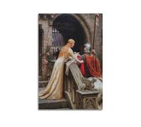 God Speed! (1900) Poster by Edmund Blair Leighton Artworks Picture Print Wall Art Painting Canvas Gift Decor Homes Decorative 24x36inch(60x90cm)